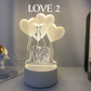 Luminária Decorativa 3D Encanto