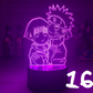Luminária Decorativa 3D Troca de Cor Naruto