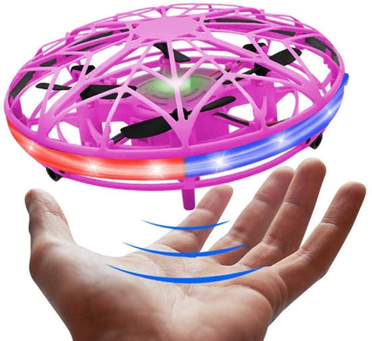Mini Drone Disco Voador com Sensor de Movimento
