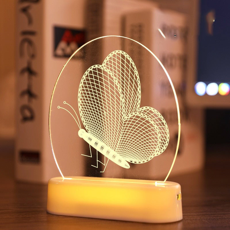 Luminária Decorativa 3D