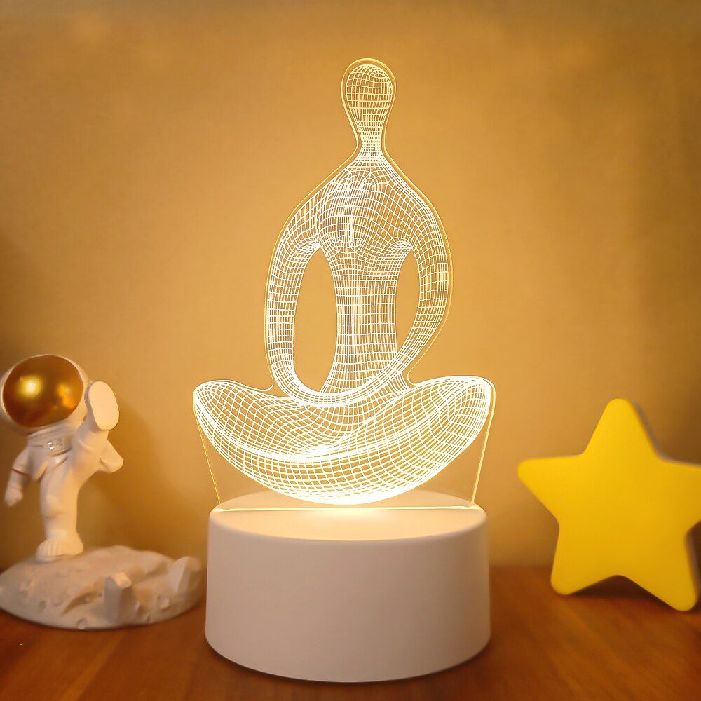 Luminária Decorativa 3D Baloons