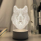 Luminária Decorativa 3D Bichinhos