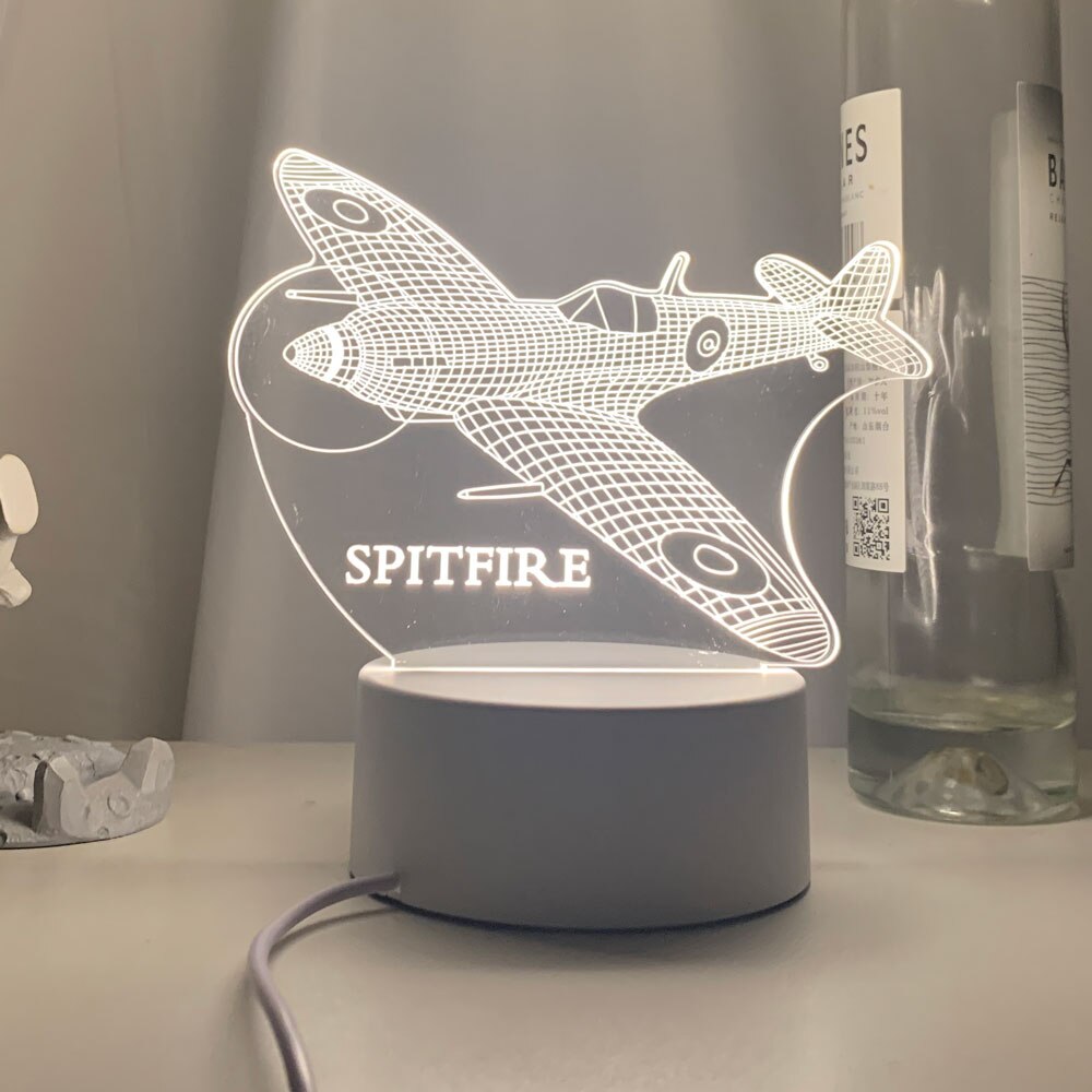 Luminária Decorativa 3D Aviões Carros e Outros